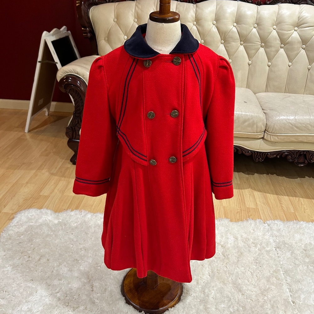 Rothchild Vintage Red coat size 6